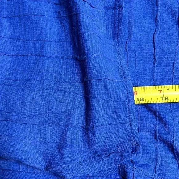 HABITAT. Linen blend,Faux wrap top,tunic,Pullover,cowl neck,loose,PTP 22”   NWT - Picture 13 of 15